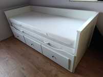 Ikea Hemnes Łóżko rama leżanki leżanka + 2 materace Abygda
