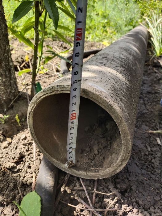 Продам трубу. метал и азбестовую