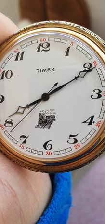 Relógio de bolso Vintage Timex