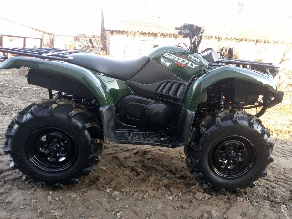 yamaha grizzly 660 4x4 nowe opony wyciągarka transport gratis