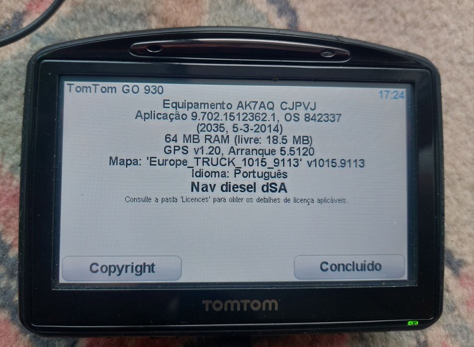 GPS TomTom GO 930 Truck | cartao memoria 4Gb| Ermesinde
