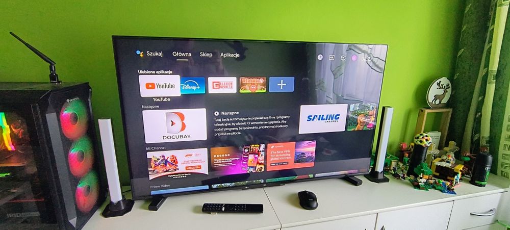 Telewizor 4K Xiaomi 42 cale, Android, smart, led, super stan