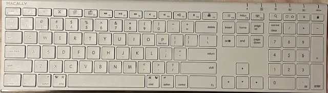 Teclado Macally bluetooth
