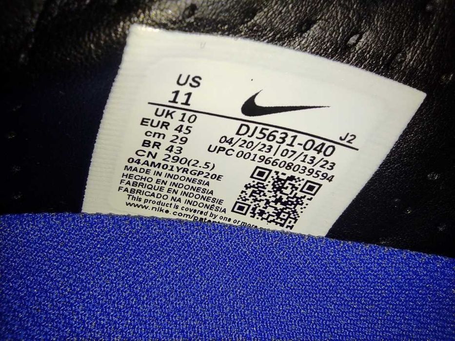 Оригінальні Nike ZOOM Mercurial VAPOR 15 Academy FG/MG EUR45 29см