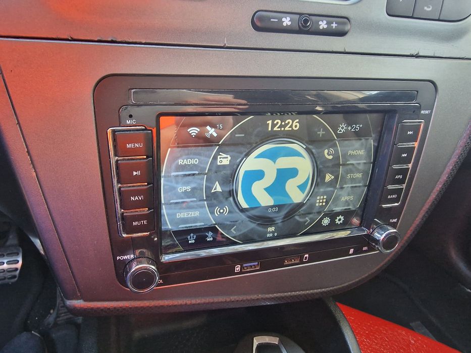 Rádio Android Seat Leon 1p - 2005 a 2012
