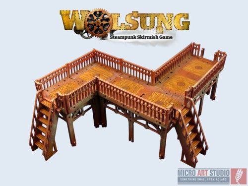 Makieta mdf “ XIX century block stairs”