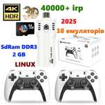 Игровая приставка Game Stick 3D PRO 64 ГБ Game Box HDMI 40000+ игр