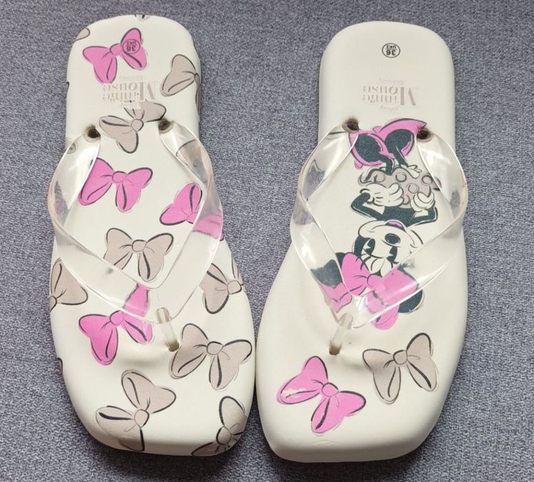 Myszka Miki klapki japonki 36 nowe