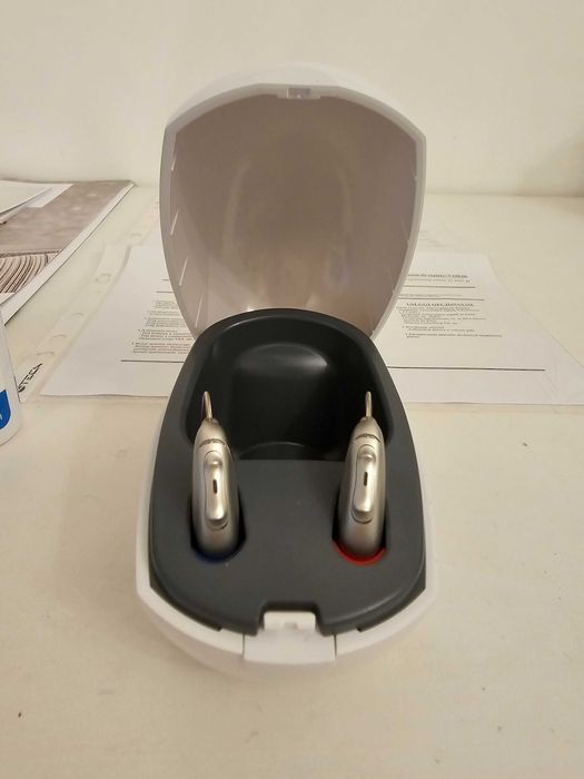 Aparat słuchowy GEERS na gwarancji stan igła