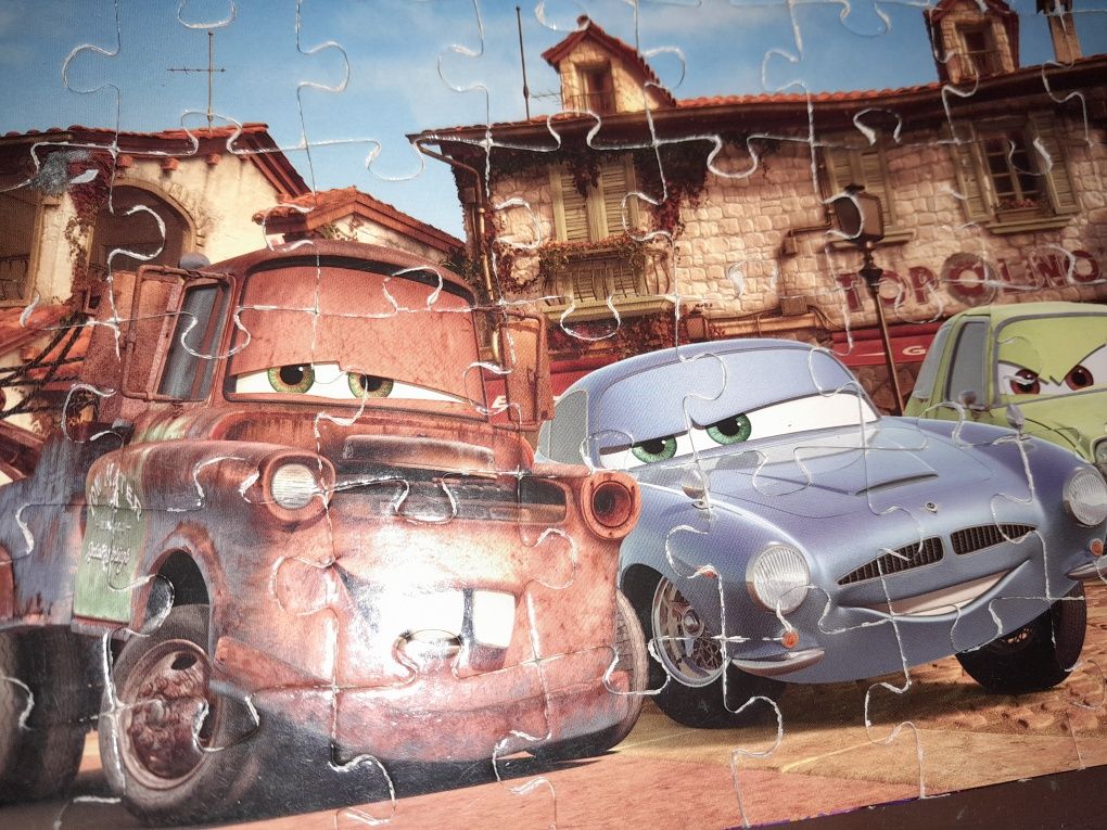 Puzzle infantil Cars