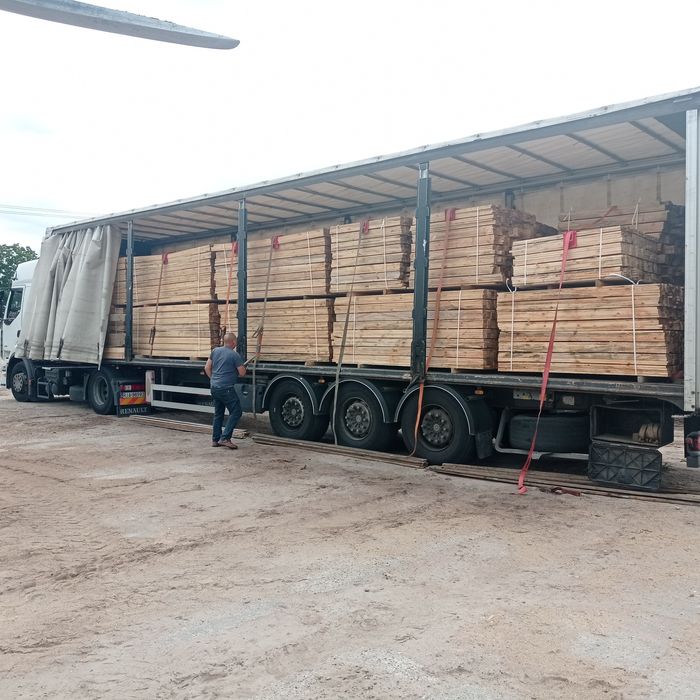 Drewno opałowe Tartak obwoźny Dachy Więźba dachowa Deski Sosna Świerk