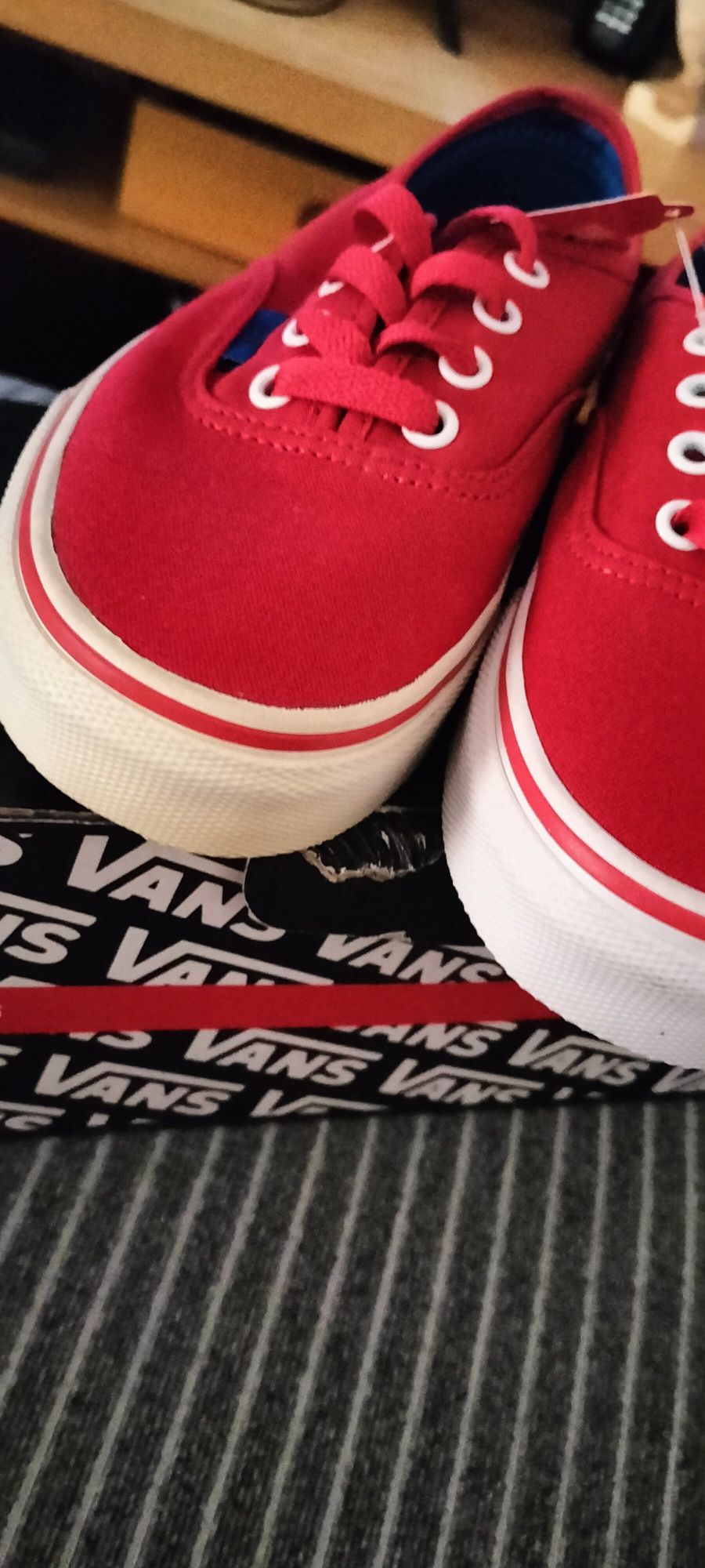Sapatilhas vermelhas Vans