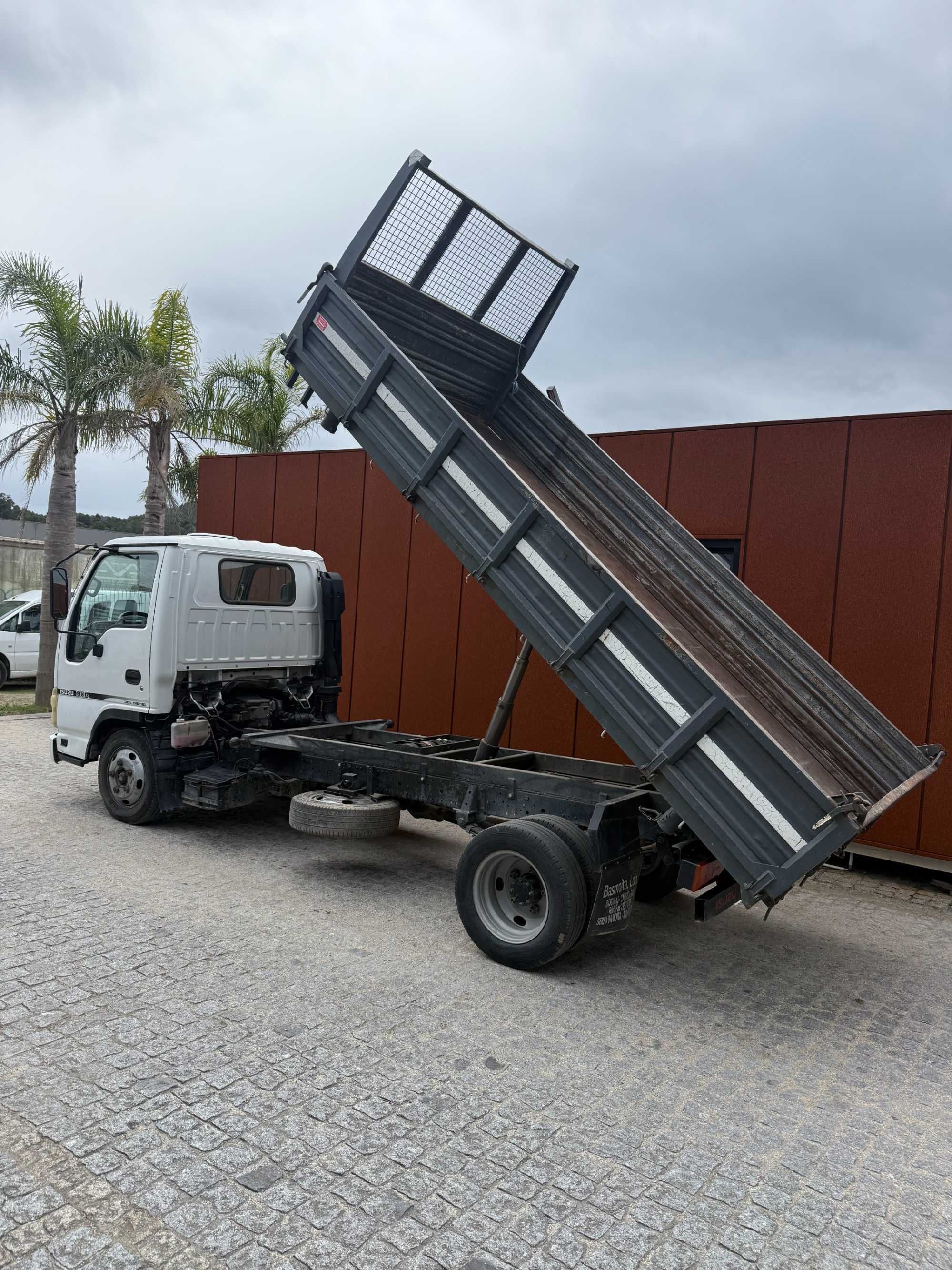 Carrinha Isuzu tribasculante
