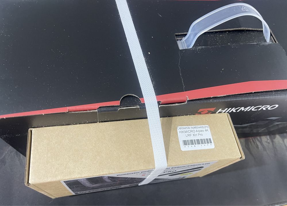 HIKMICRO Alpex 4K LRF X-HOG z dalmierzem celownik luneta noktowizyjna