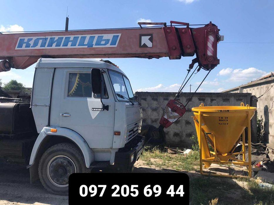 Послуги автокрана 25т. Стріла 21,7м