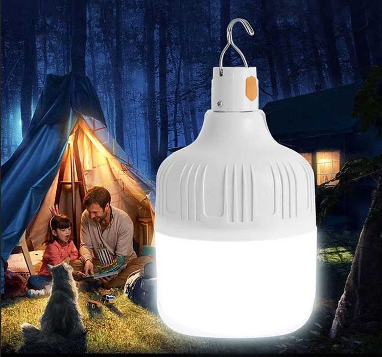 LED - лампа на аккумуляторе с крючком
