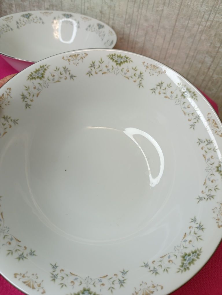Китайская тарелка миска салатник фарфоровая времен СССР с клеймом