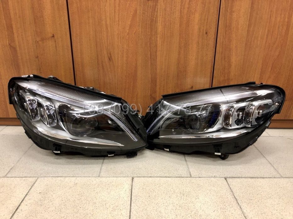 Фары фара оптика Multibeam LED Mercedes C-Class W205 Фари