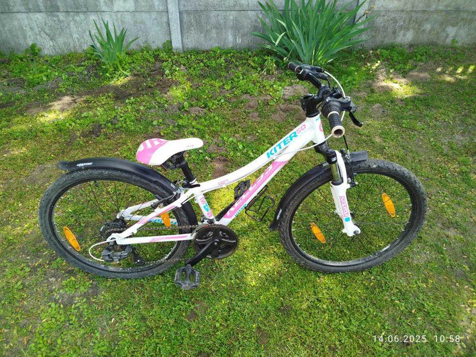 Rower dziewczęcy koła 24"