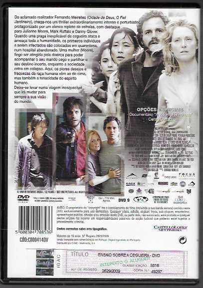 Fernando Meirelles. Ensaio sobre a cegueira.