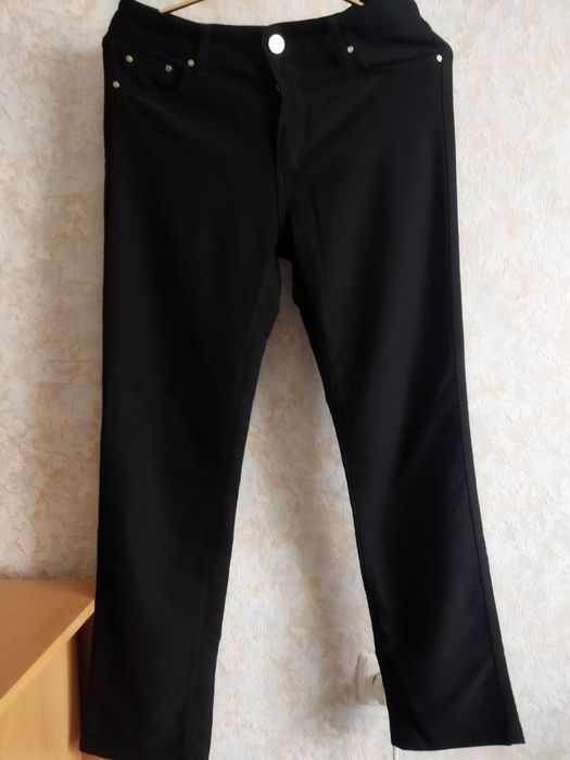 Жіночі кожзам теплі штани 48,33розмір