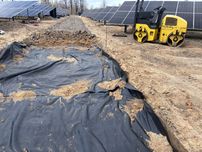 Geotkanina mata drogowa szerokość 5,4 m geowłóknina