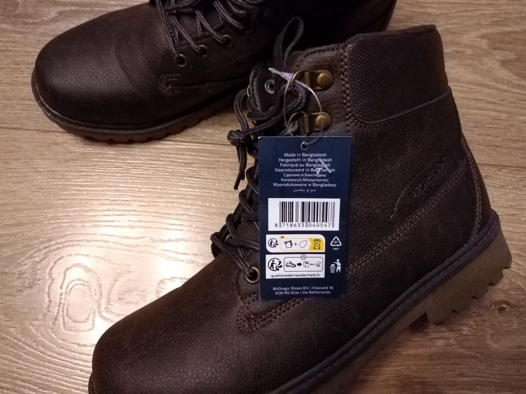 Buty zimowe McGREGOR roz. 41 Nowe