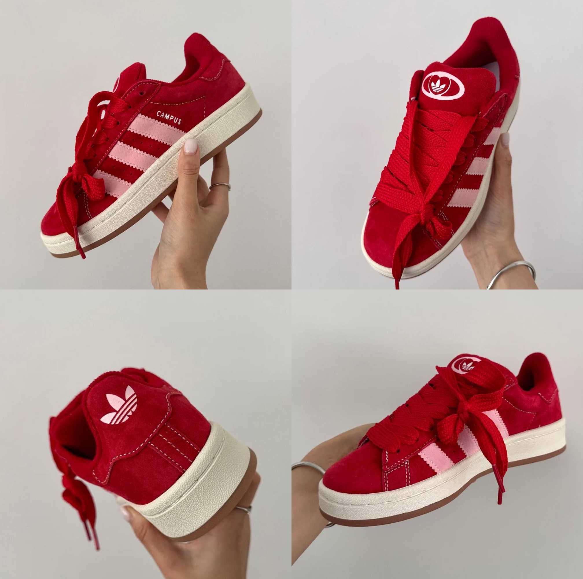 Женские кроссовки Adidas Campus 00s Better Scarlet Pink 36-41 Новинка!