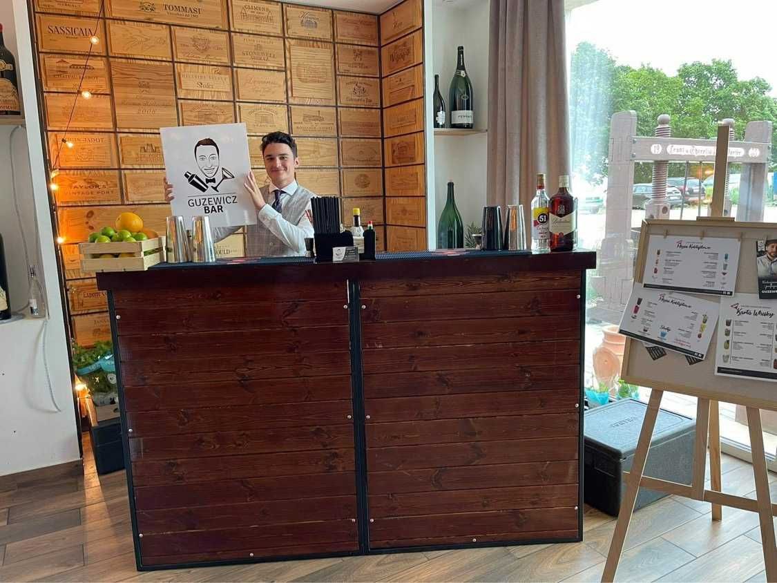 Mobilny Drinkbar Bar na Wesele Guzewicz Bar Barmani