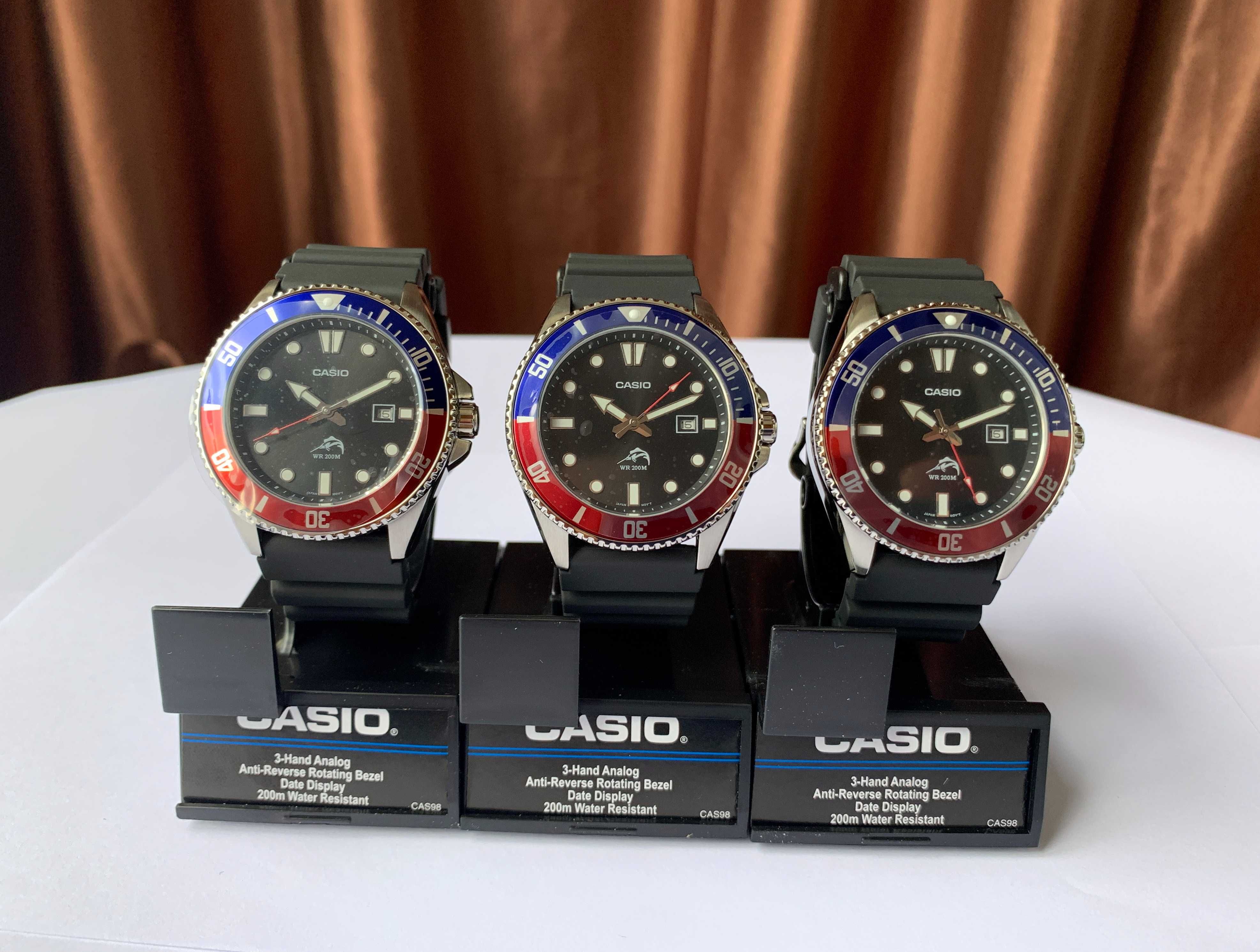 Годинник Casio MDV-106-1A2V Дайвер. Марлин  + Безкоштовна доставка!