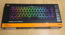 Klawiatura gamingowa mechaniczna Fnatic STREAK 65 LED RGB DE [2490]