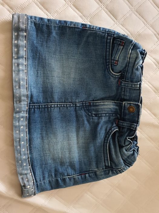 Spódniczka jeansowa denim r. 98