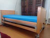 Cama articulada elétrica + colchão anti-escaras