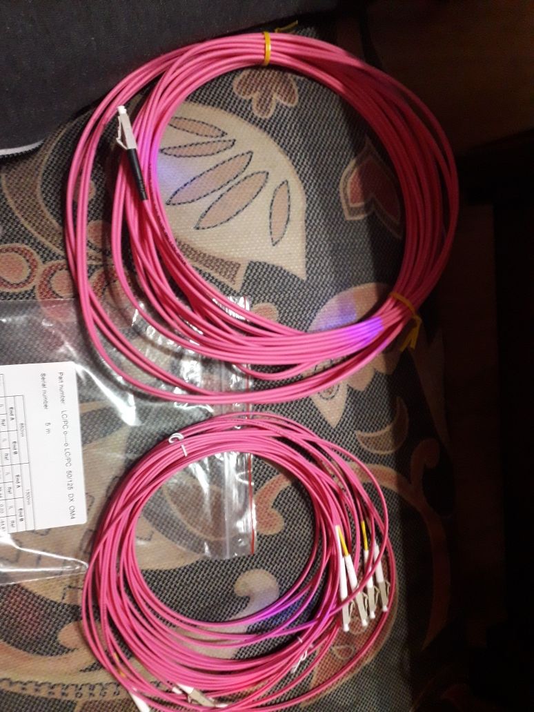 Patchcord światłowody. 5m i 10m duplex