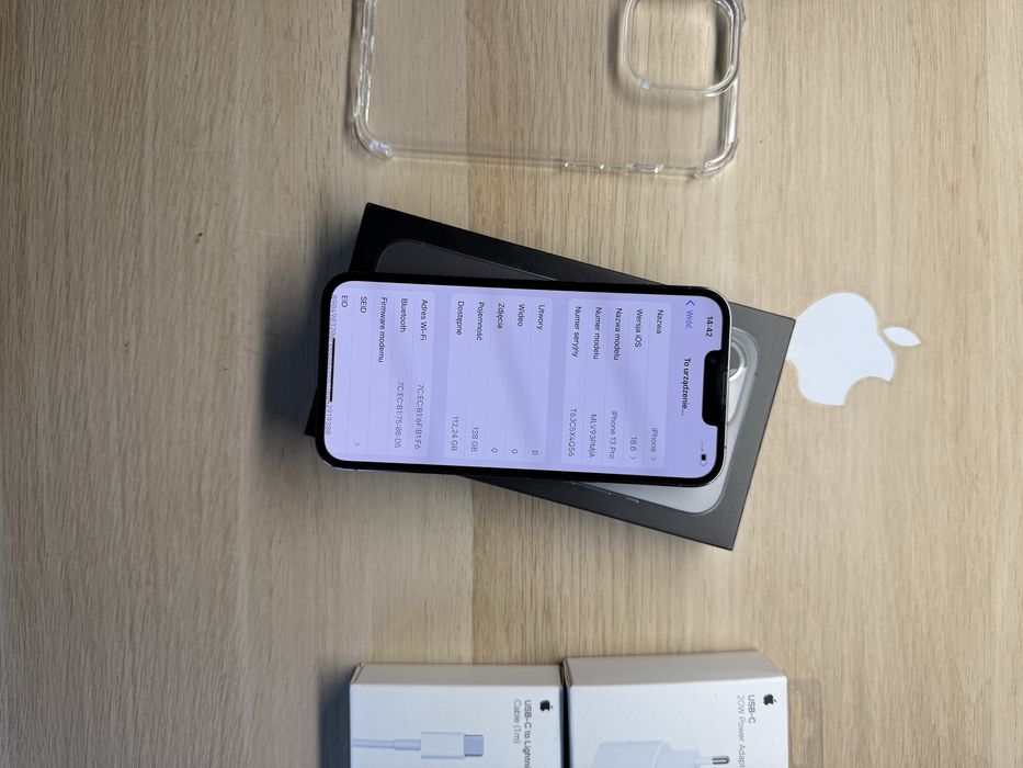 iPhone 13 Pro 128gb czarny bateria 100% komplet