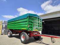 Przyczepa rolnicza wywrotka 3 stronna 14 ton long db 16l 18