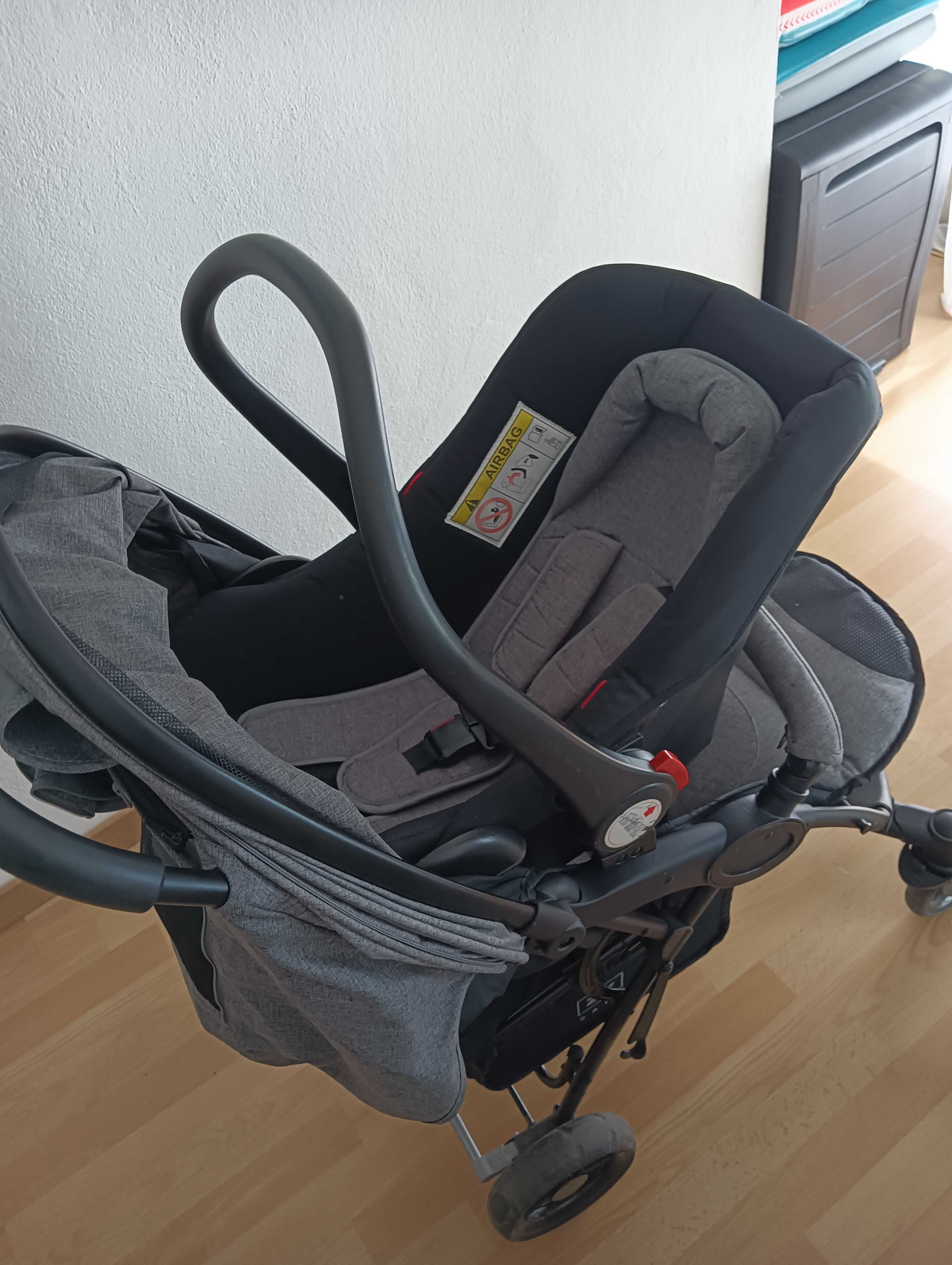 Conjunto carrinho+ovo, com marca Zippy