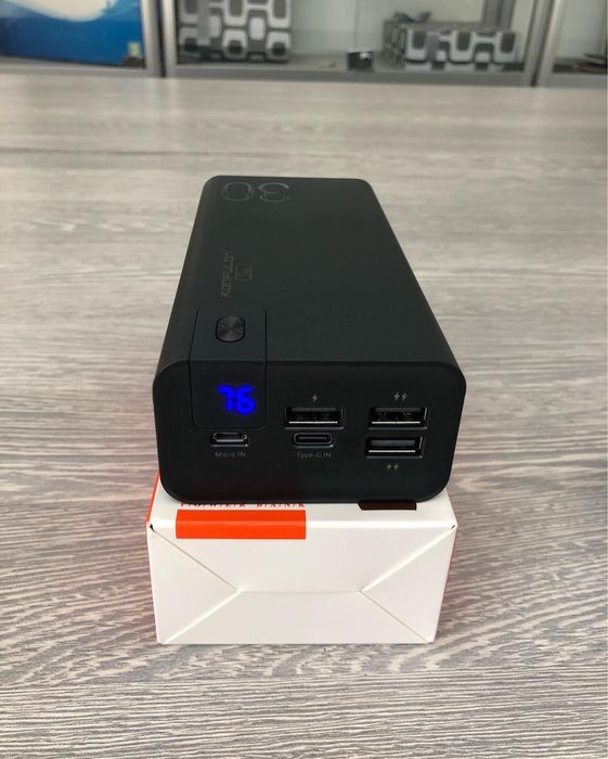 Power bank 30000 оригинал. Реалтная ёмкость! Гарантия 6 мес. Качество$