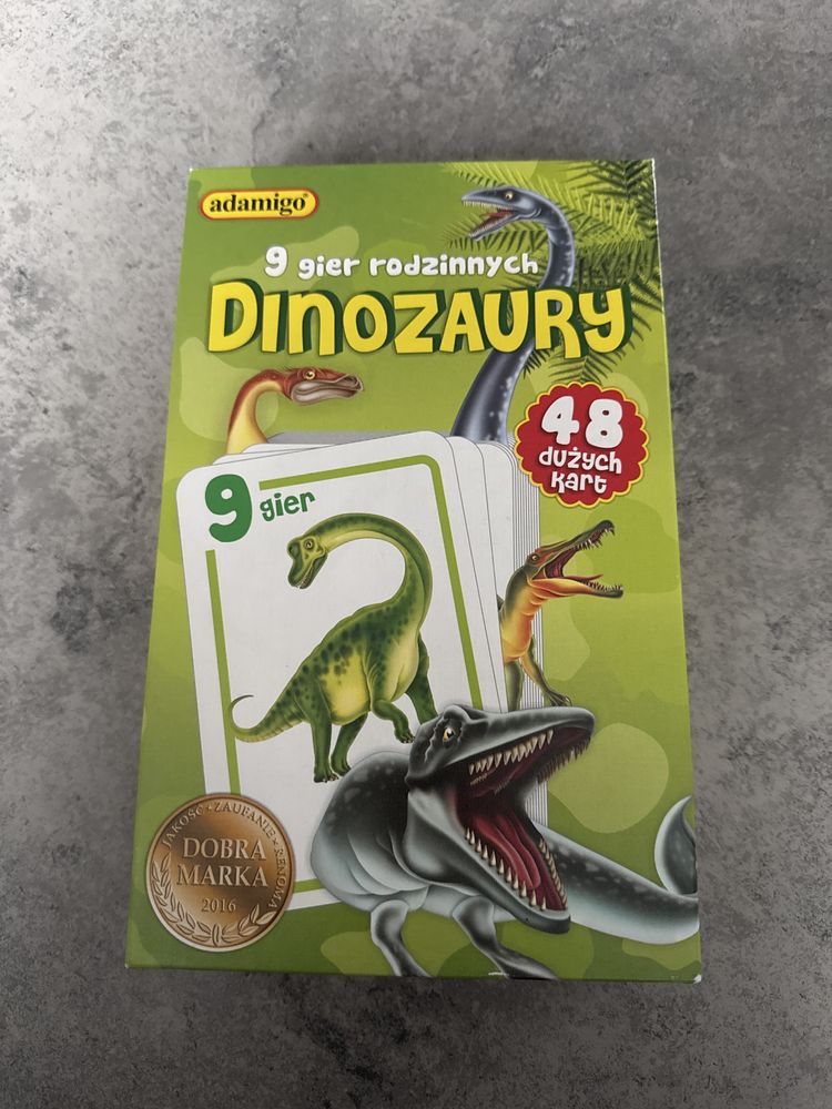 Gra Dinozaury 9 gier rodzinnych