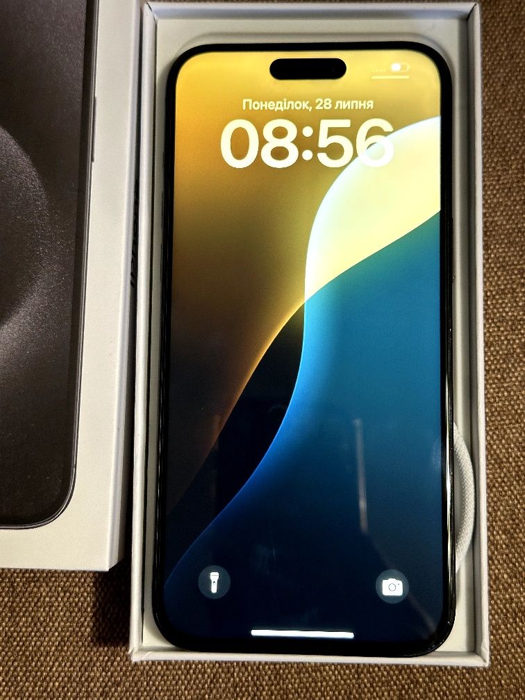 IPhone 15 Pro Max Black Titanium 256 gb