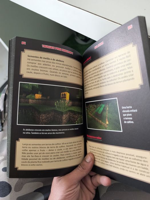 Livro truques para minecraft