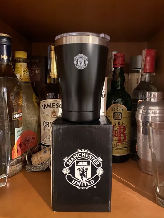 Copo Térmico Oficial Manchester United - Novo na Caixa