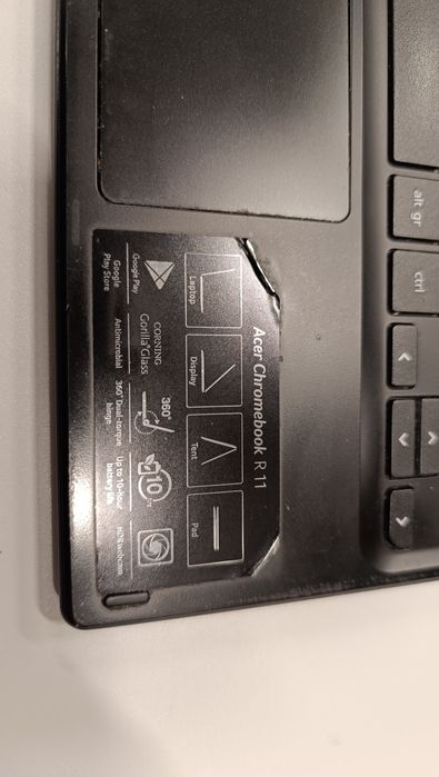 Acer Chromebook R11 (11.6", dotyk/360°, 2-w-1)