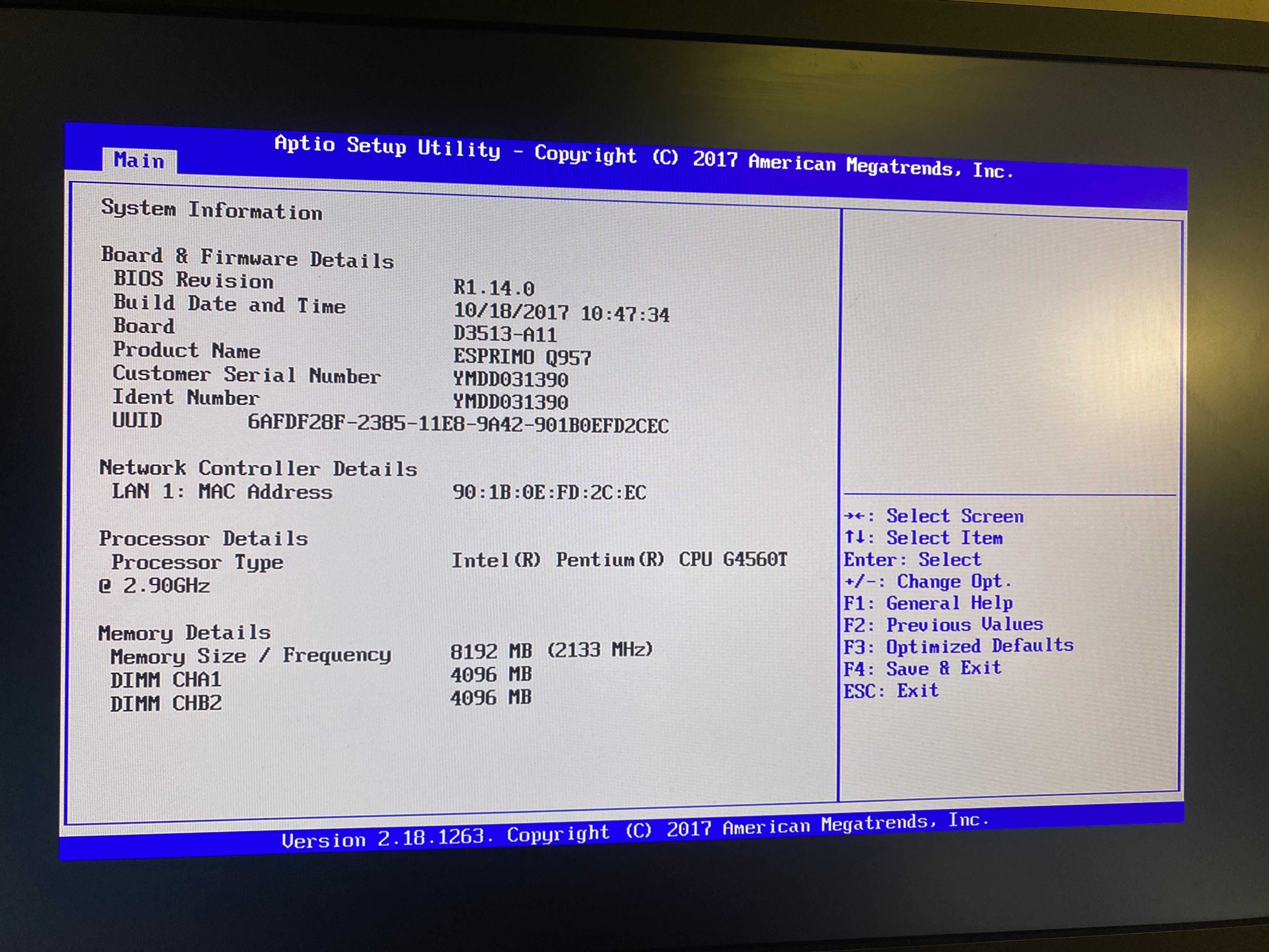 Міні Комп'ютер Fujitsu Q957 Intel G4560 ddr4 8Gb SSD 128 Gb HD 630 .FQ
