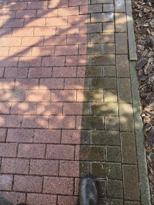 Mycie, czyszczenie kostki brukowej, ogrodzeń, budynków, placów zabaw..