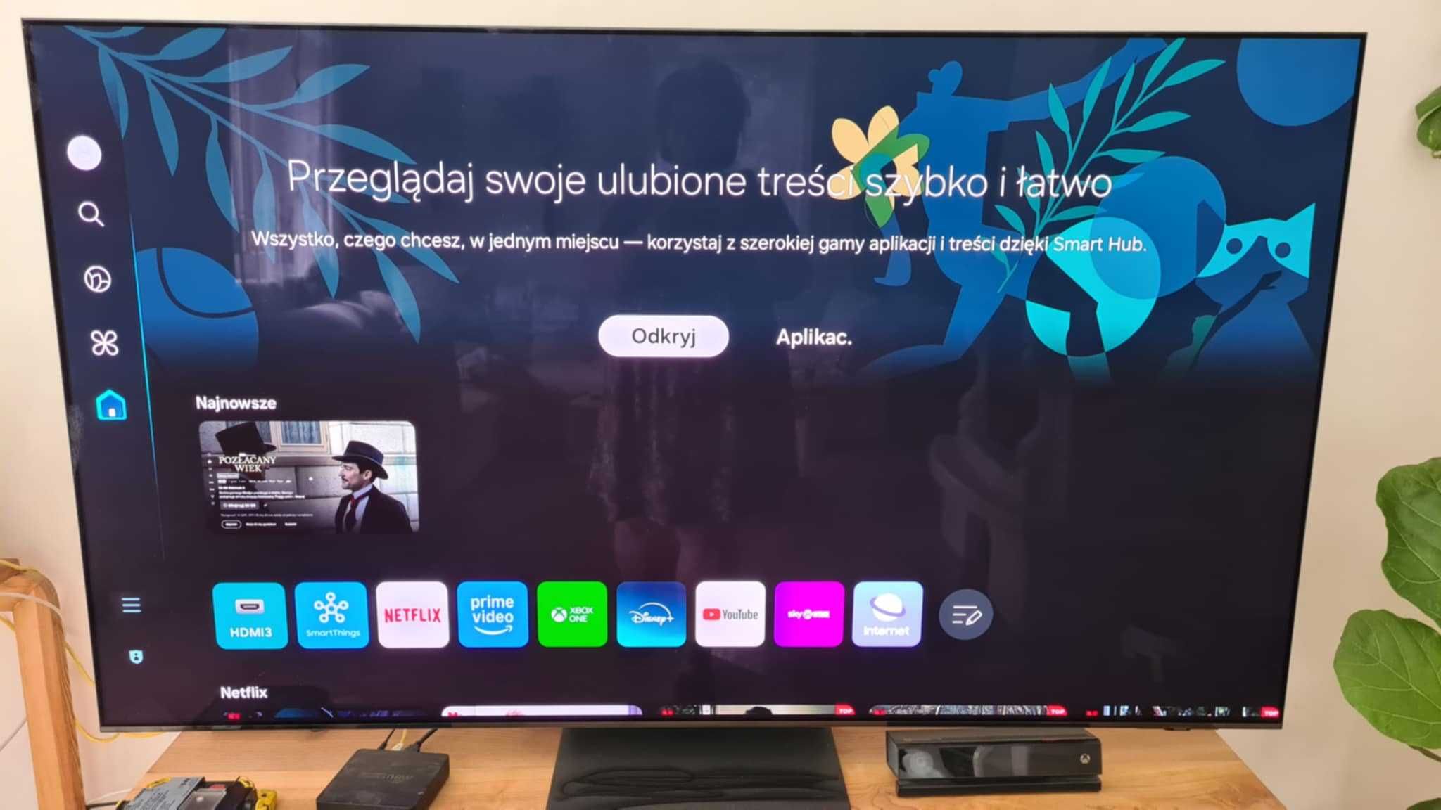 SAMSUNG QE65S95C OLED 4K telewizor 65 cali Smart