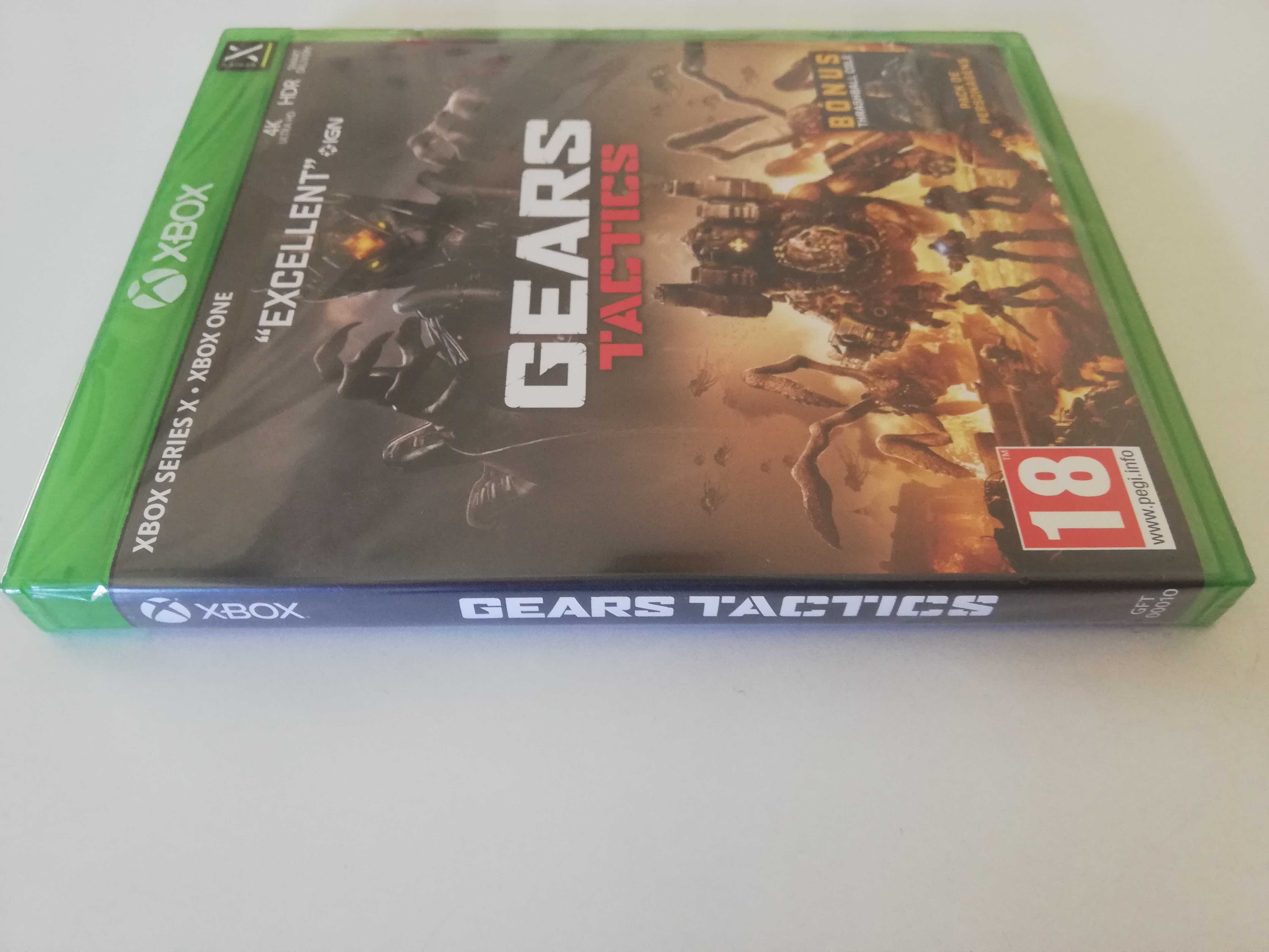 Gears Tactics - XBOX Series X / XBOX One - Versão PT - Novo e Selado