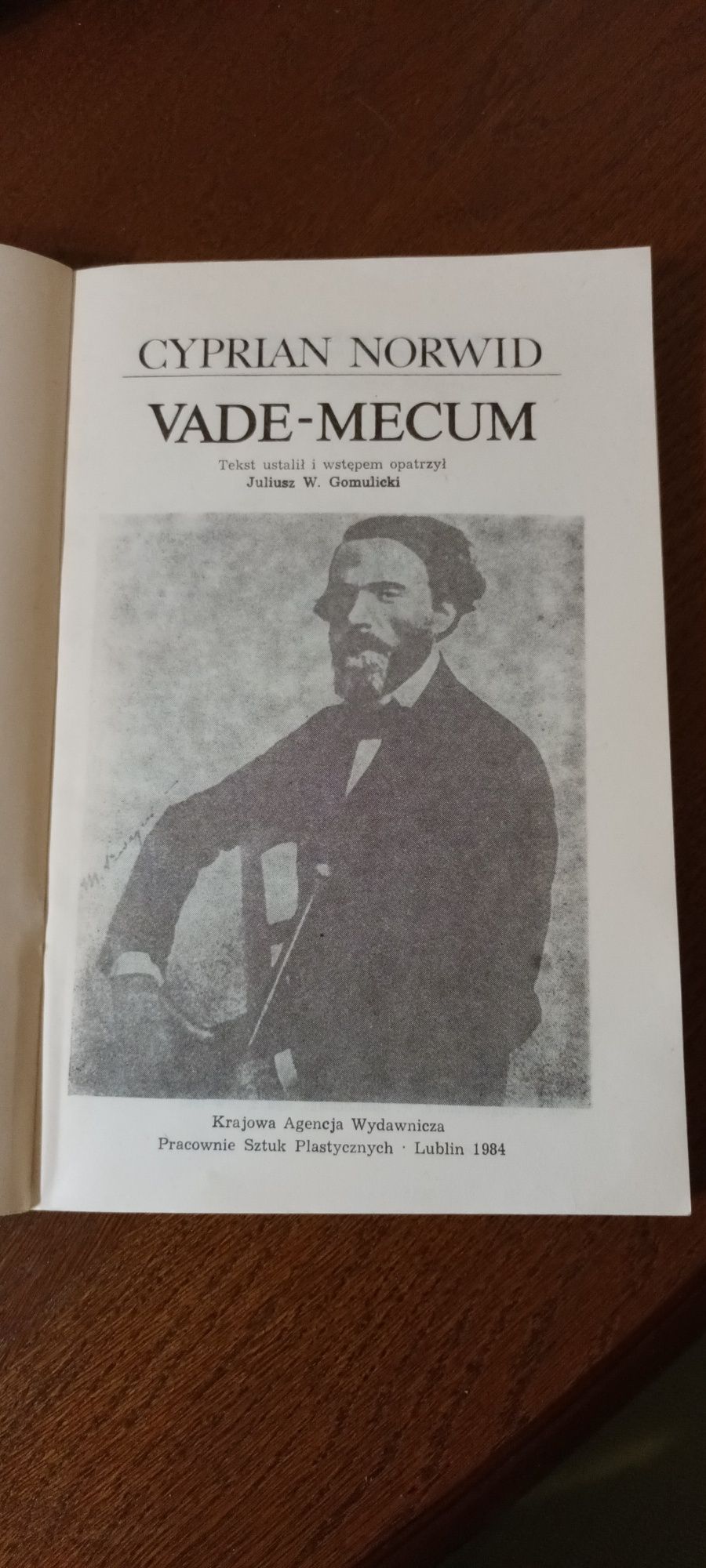 Vade-Mecum Cyprian Norwid