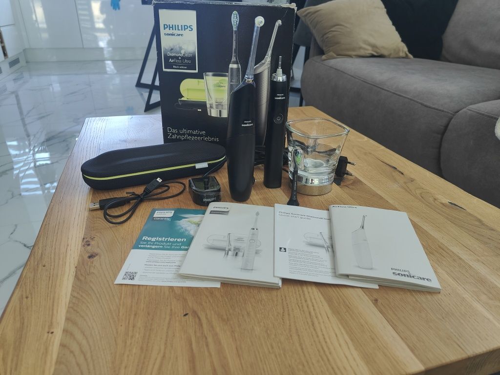 Szczoteczka soniczna Philips Sonicare DiamondClean/Irygator Airfloss