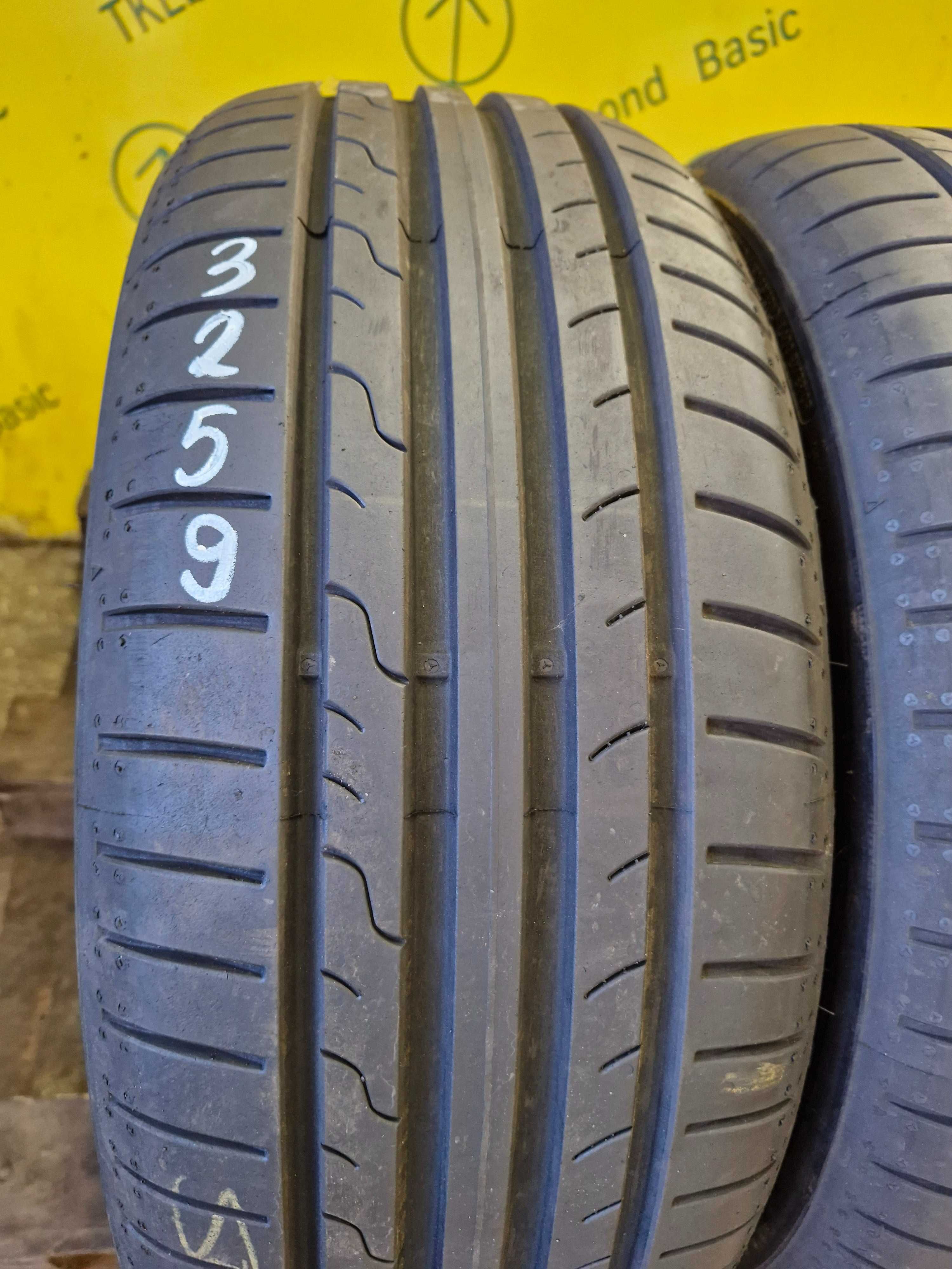 Opony Letnie 205/55R16 Dunlop Sport Bluresponse 2sztuki Montaż 7,5mm